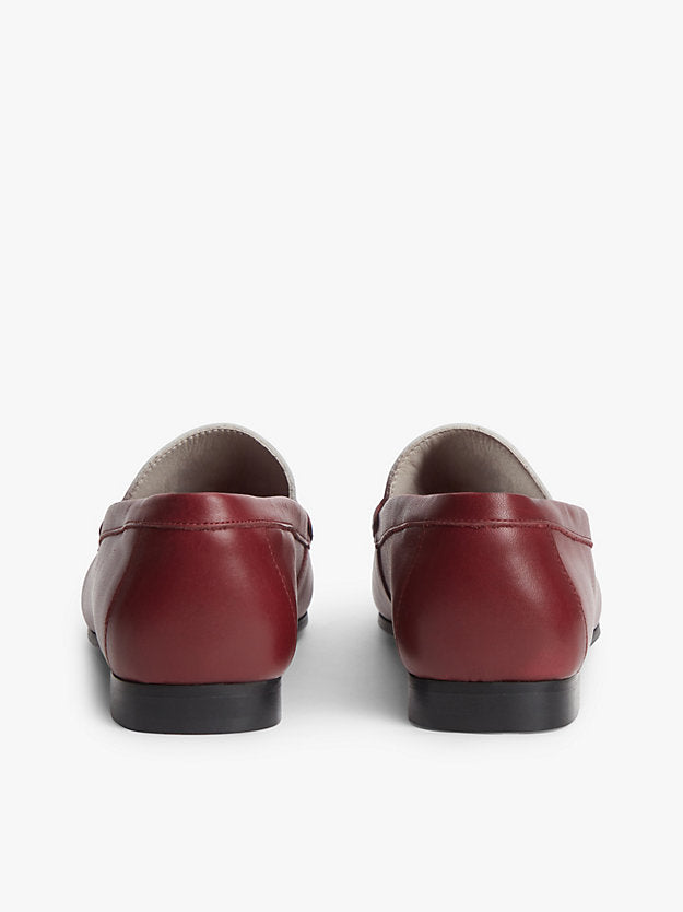 Monogram Leather Penny Loafers