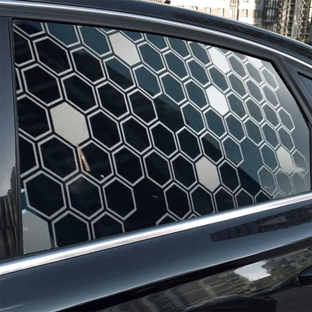 Waben-Autoaufkleber für Fenster