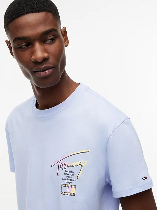 Signature Logo Crew Neck T-Shirt