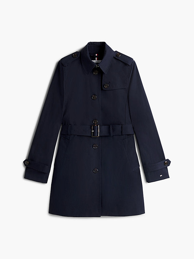 Single Breasted Trench Coat