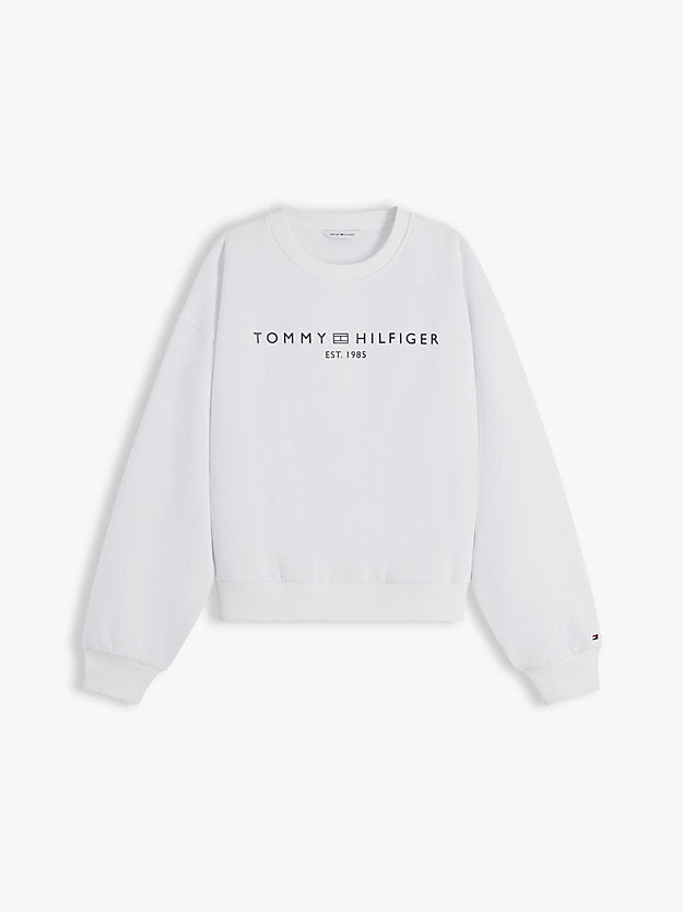 Logo Relaxed Fleece Sweatshirt