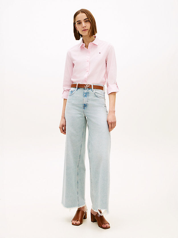 70s High Rise Wide Leg Jeans