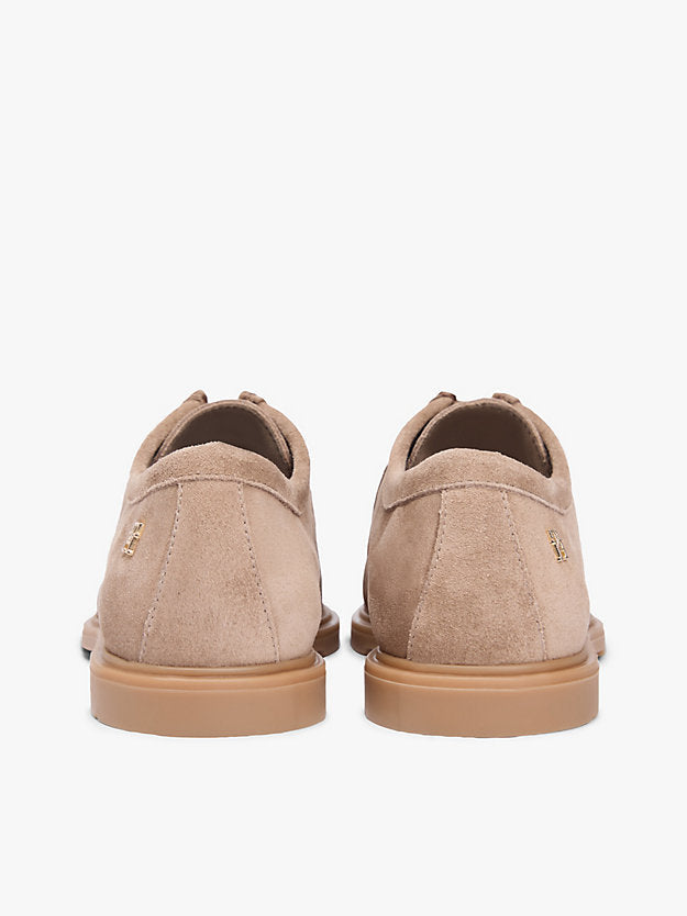 Monogram Suede Moc Toe Loafers
