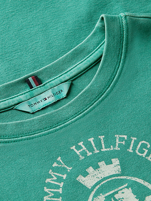 Washed Crest Slim T-Shirt