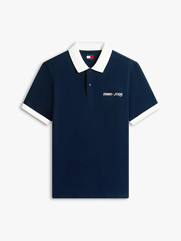 Regular Fit Embroidery Pique Polo Shirt