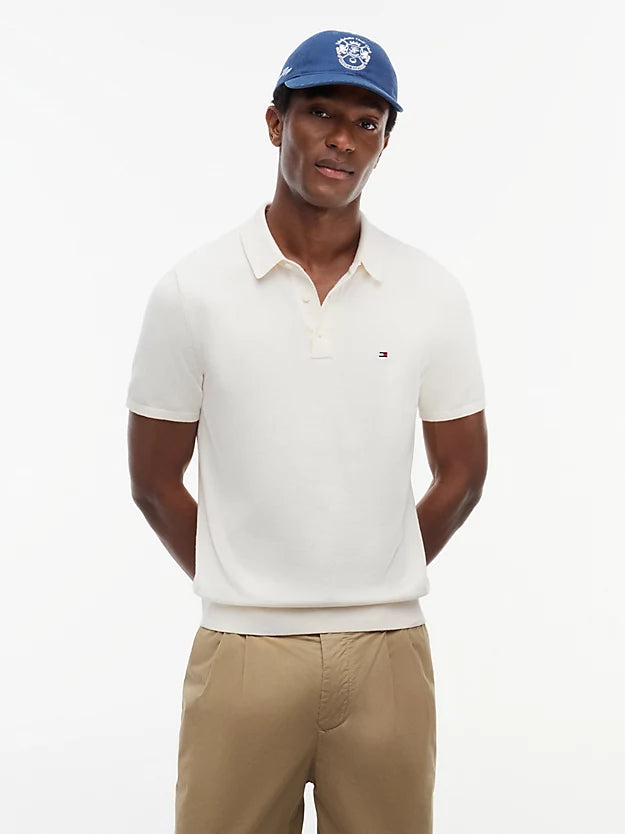 Regular Fit Fine Knit Polo Shirt