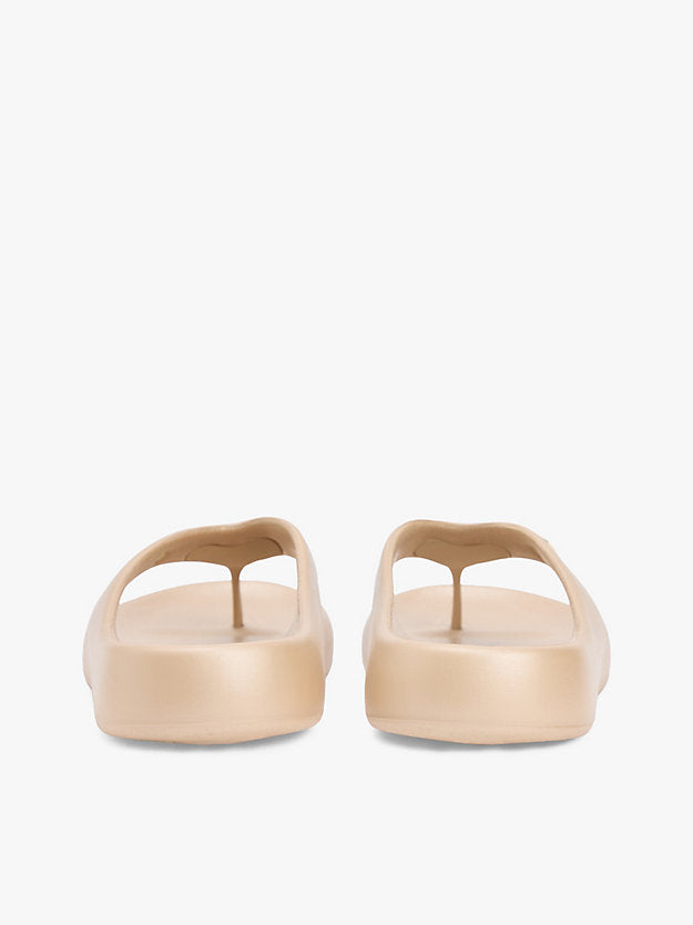 Iridescent Moulded Flip-Flops
