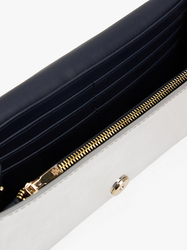 Metallic Chain Strap Clutch