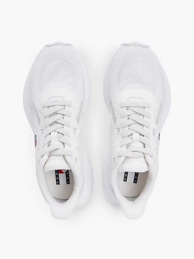 Mesh Jacquard Knit Cleat Trainers
