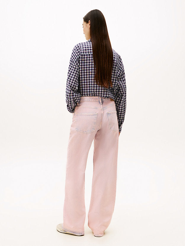 Mia Mid Rise Relaxed Straight Leg Jeans
