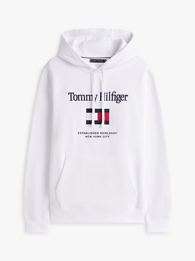 Logo Embroidery Fleece Hoody
