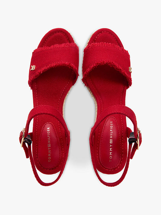 Monogram Woven Wedge Espadrilles