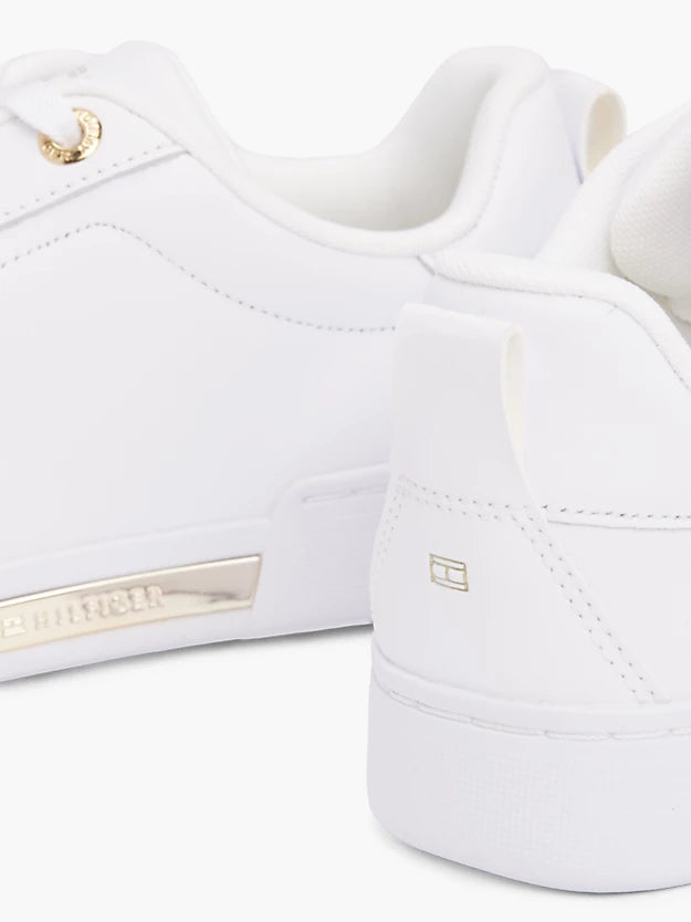 Leather Cupsole Court Trainers
