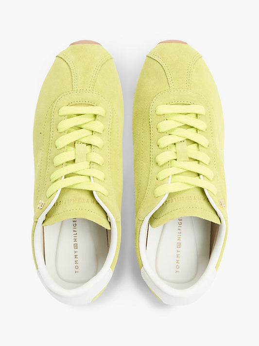 Suede Monogram Low Profile Trainers