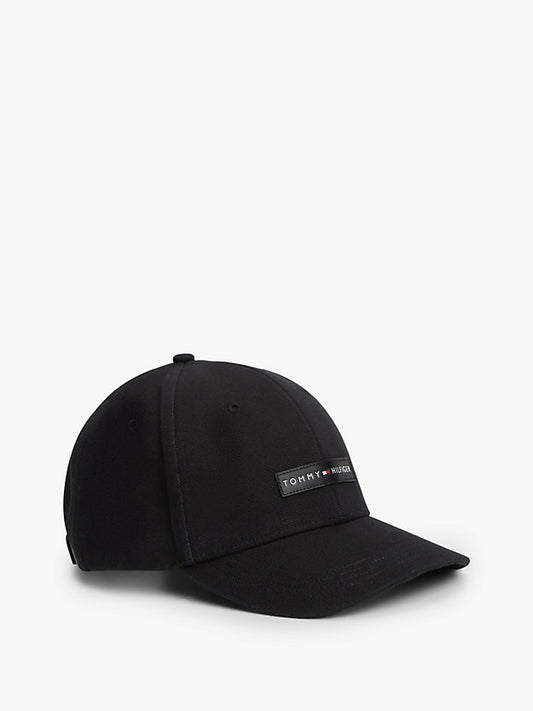 Logo Patch Canvas Baseball Cap