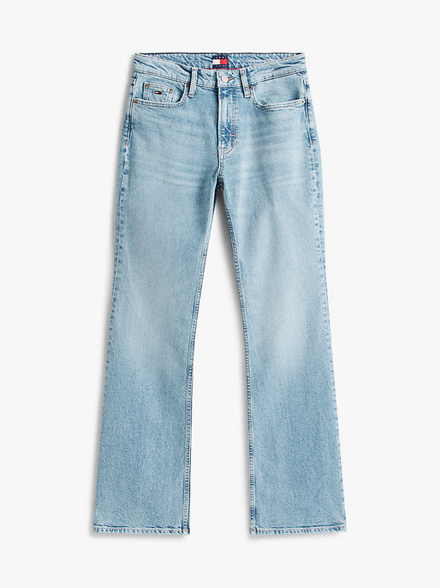 Faded Mid Rise Bootcut Jeans