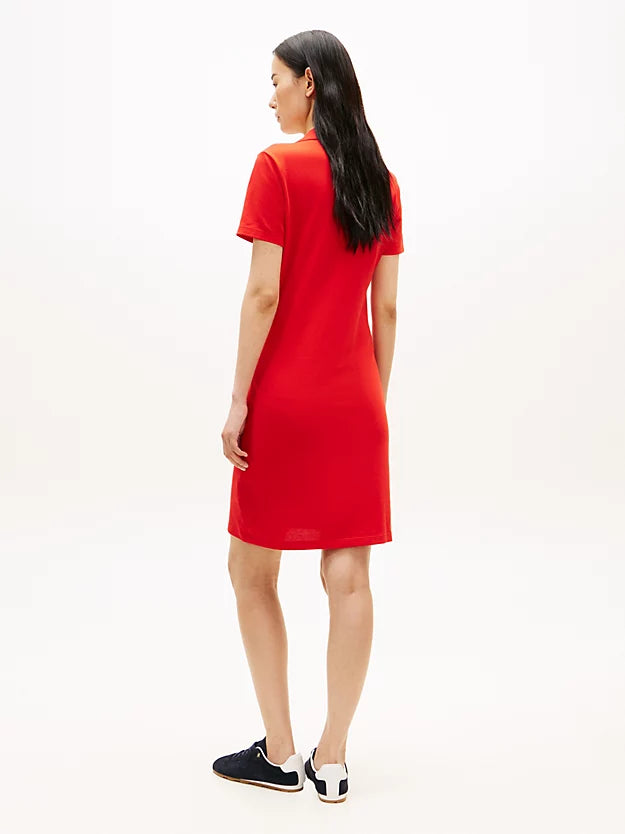 1985 Slim Mini Short Sleeve Polo Dress
