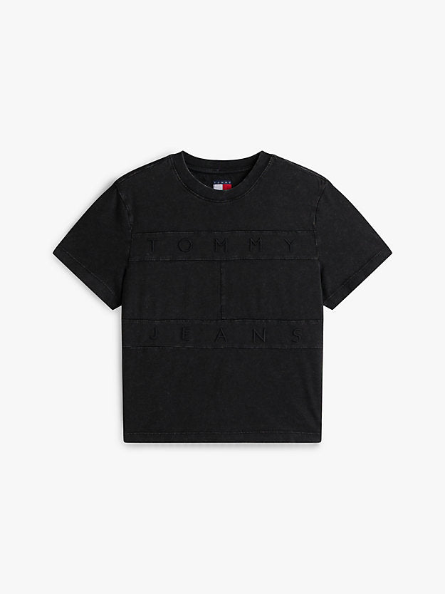 Tonal Logo Crew Neck T-Shirt