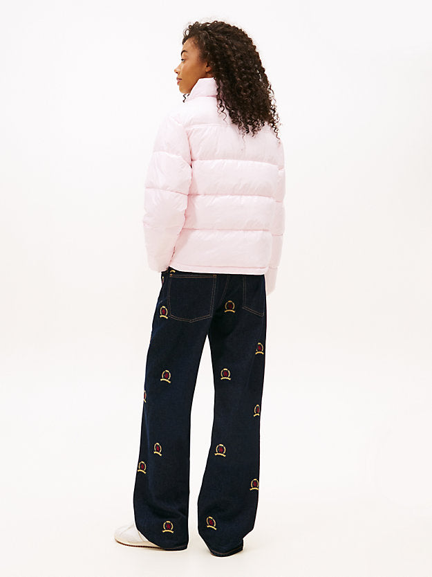 Packable Shiny Puffer Jacket