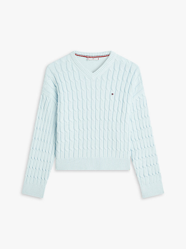 Cable Knit Relaxed Jumper