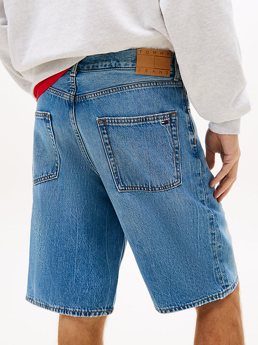 Jaimie Whiskered Relaxed Denim Shorts