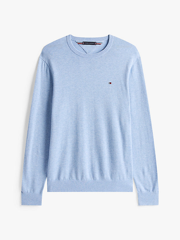 Flag Embroidery Crew Neck Jumper