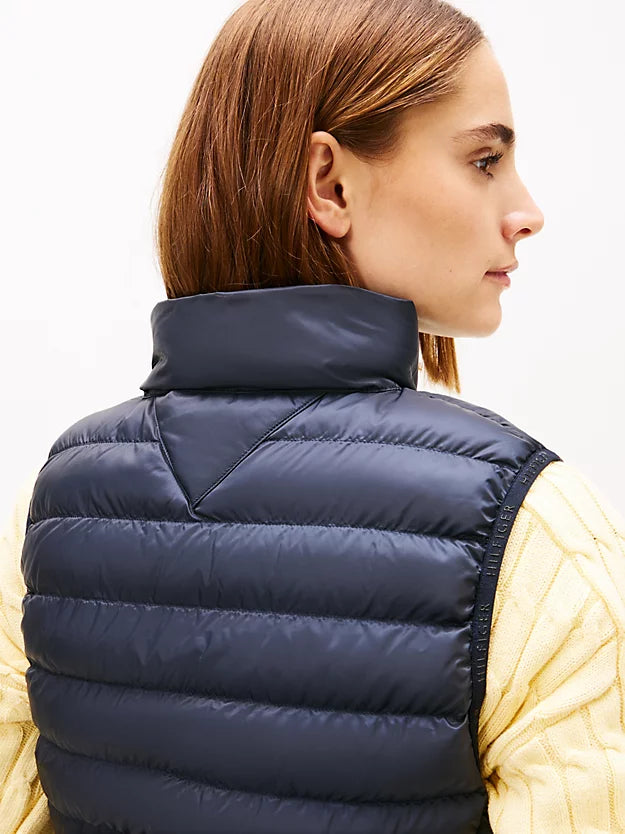 Down-Filled Quilted Vest