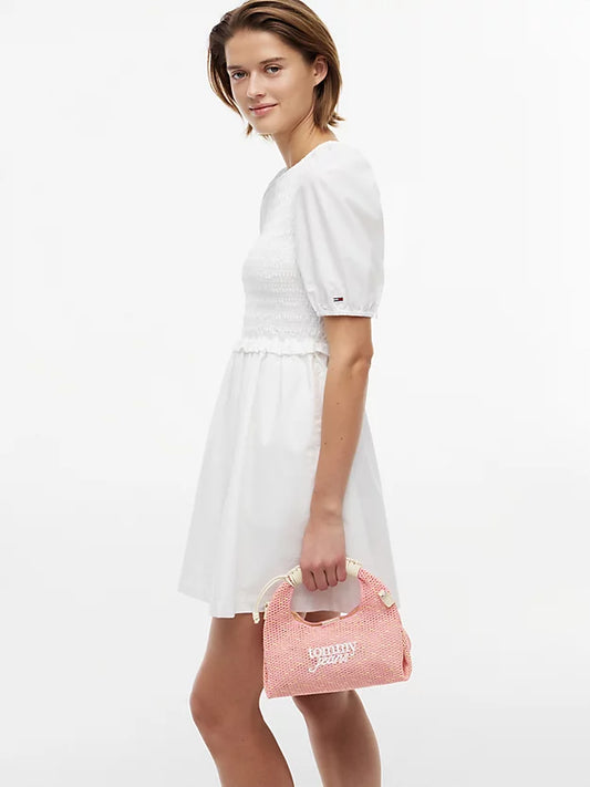 Woven Crossbody Shoulder Bag
