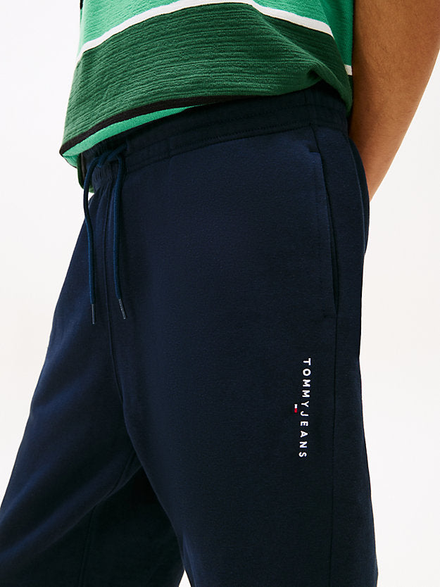 Linear Logo Fleece Drawstring Joggers