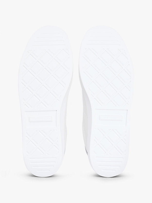 Monogram Metallic Trainers WiLeather