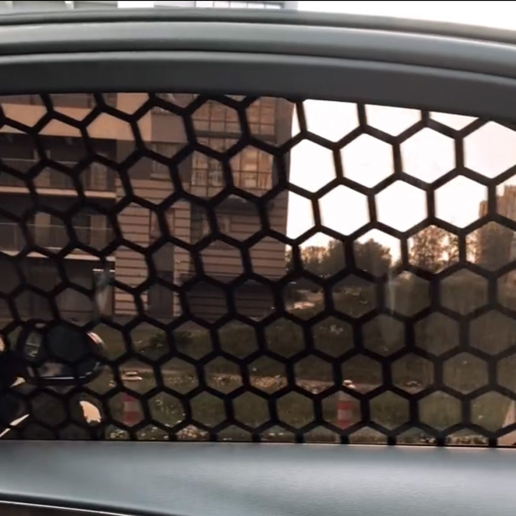 Waben-Autoaufkleber für Fenster